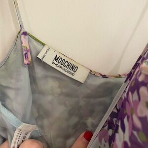 Moschino Floral Patterned Dress